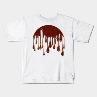 Melting chocolate Kids T-Shirt